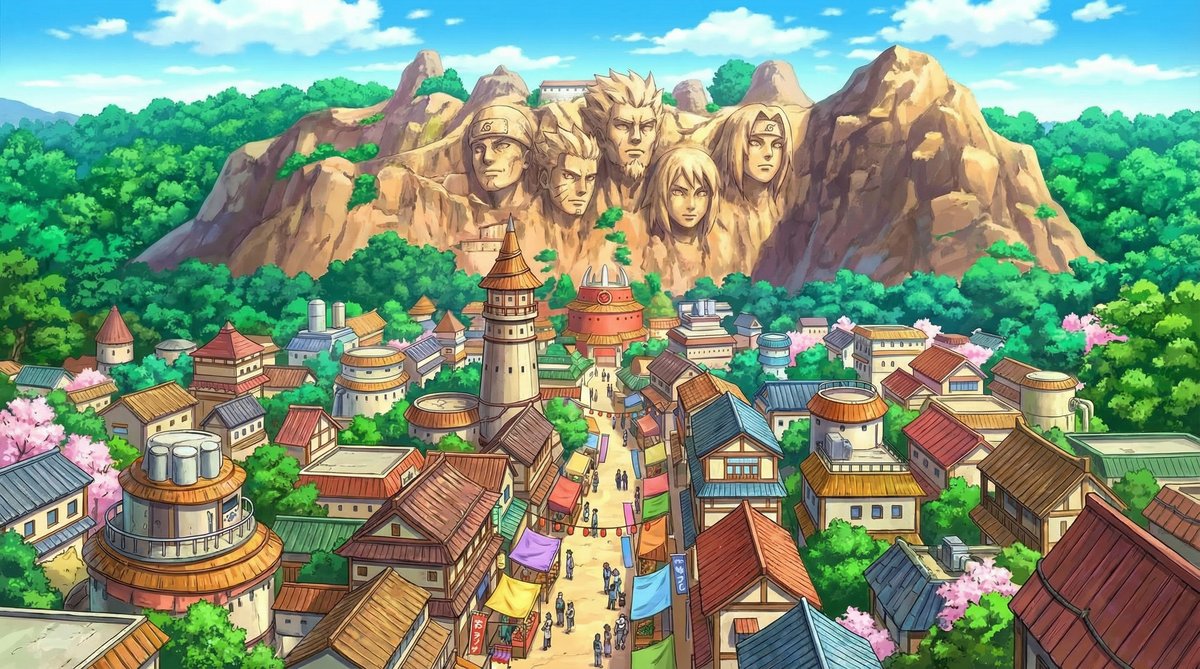 抖阴漫画社区动漫-木叶风景